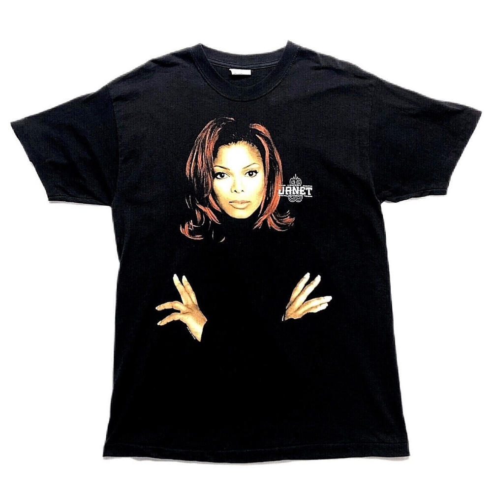 RARE! VINTAGE! Janet Jackson 1998 The Velvet Rope Tour T-Shirt LARGE